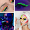 Wateroplosbaar fluorescerend make-up palet