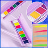 Wateroplosbaar fluorescerend make-up palet