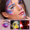 Wateroplosbaar fluorescerend make-up palet